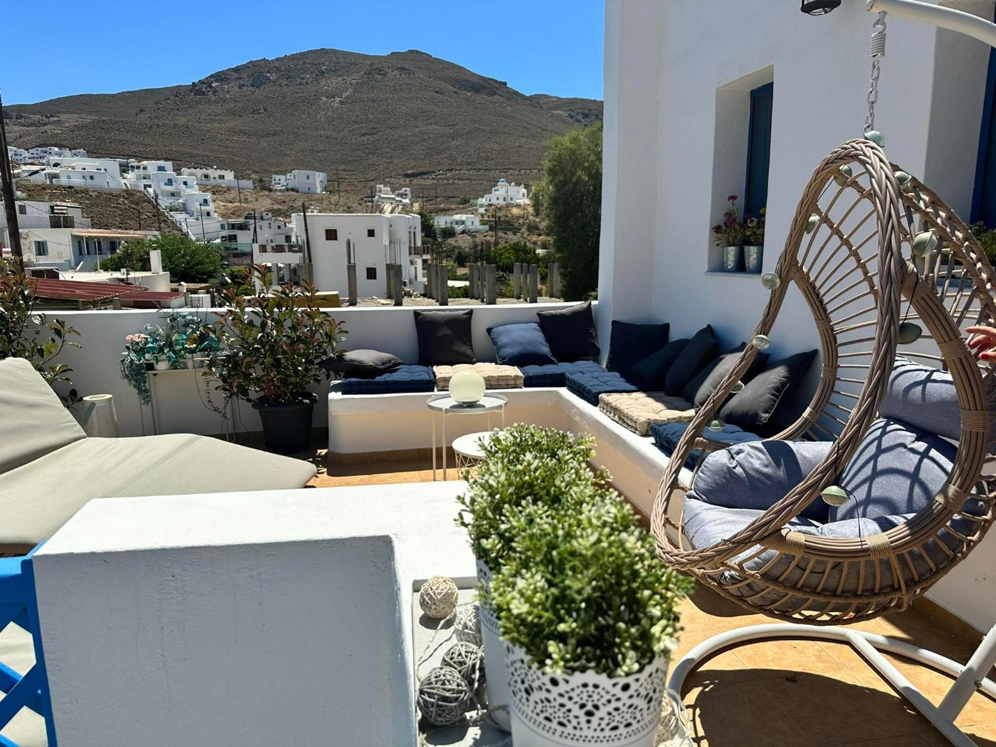 Blue Meadow Villa Livadi  Bagian luar foto